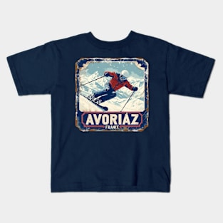 Avoriaz France Kids T-Shirt